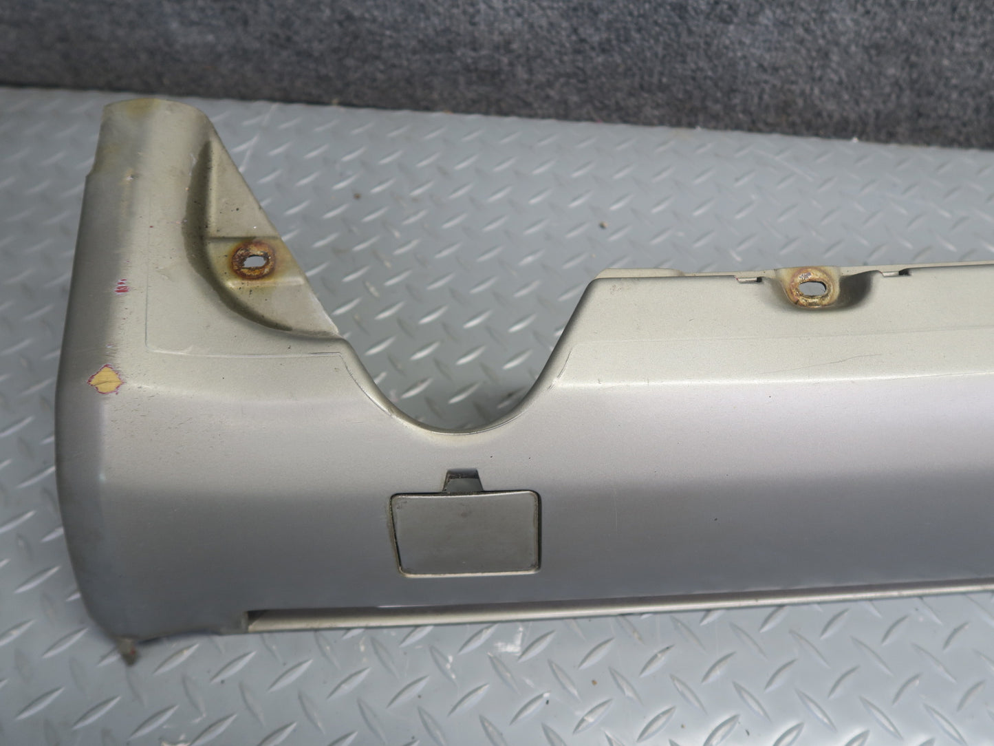 90-93 Mercedes W124 300E Left & Right Side Skirt Rocker Panel Molding Set OEM