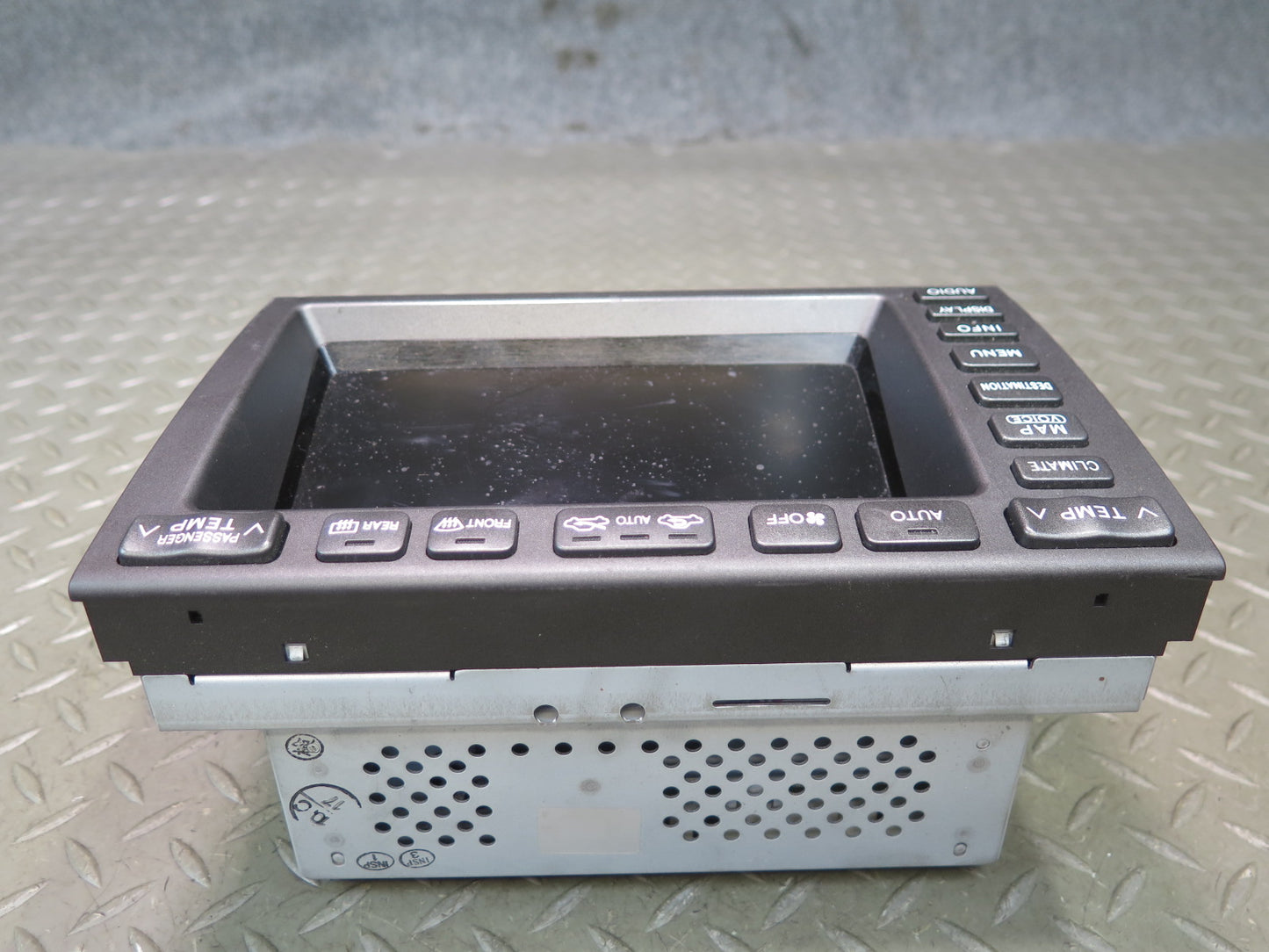02-03 Lexus GS300 GS430 GPS Navigation Climate Display Head Unit 86111-30251 OEM