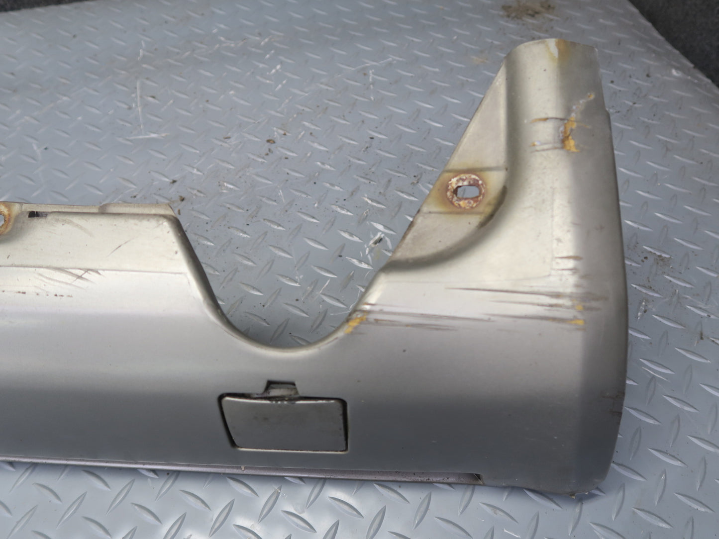 90-93 Mercedes W124 300E Left & Right Side Skirt Rocker Panel Molding Set OEM