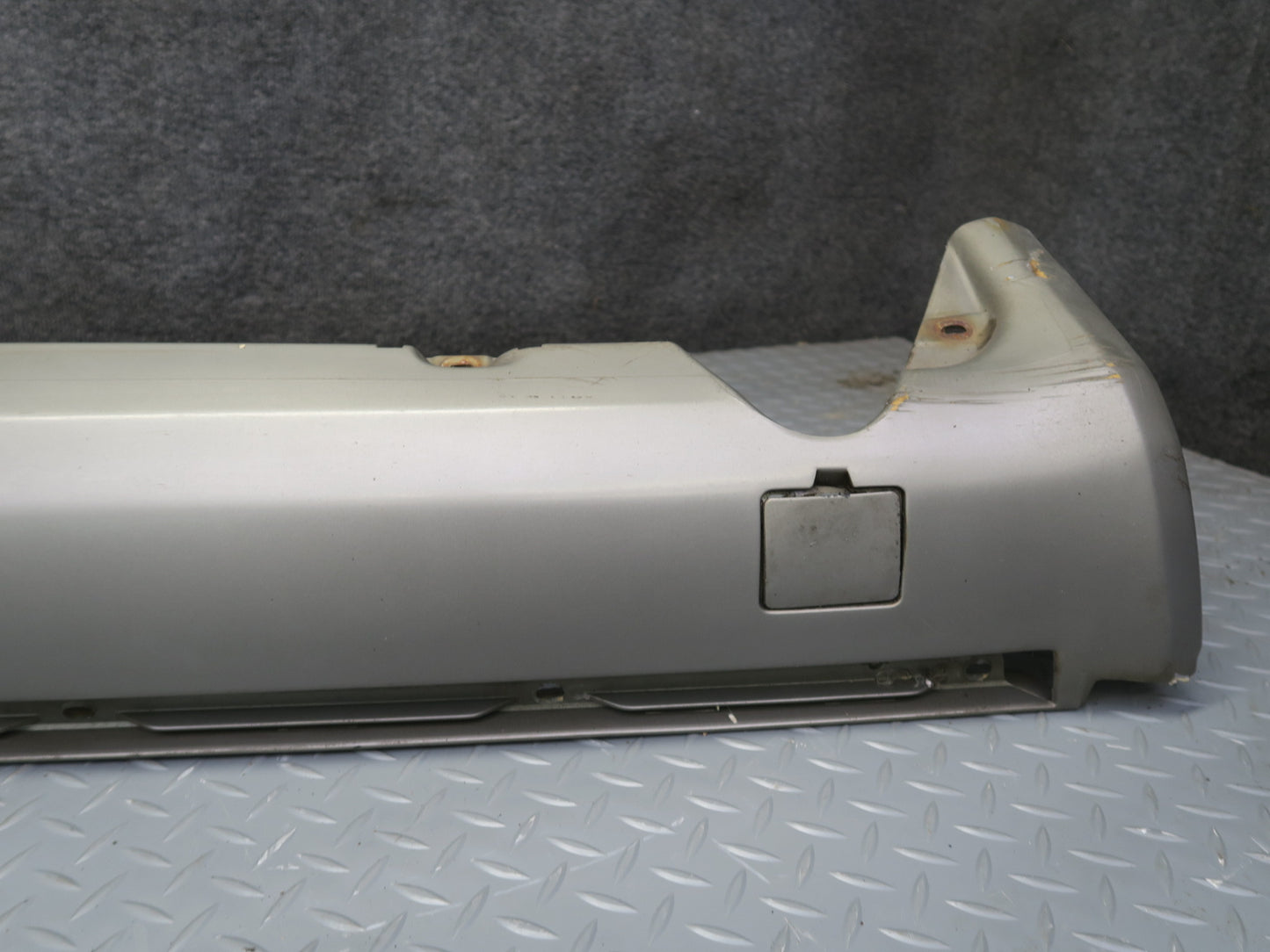 90-93 Mercedes W124 300E Left & Right Side Skirt Rocker Panel Molding Set OEM