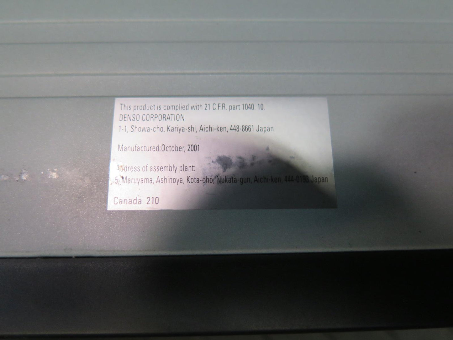 02-05 Lexus UZS160 GS300 GS430 GPS Navigation DVD Drive Player 86841-33060 OEM