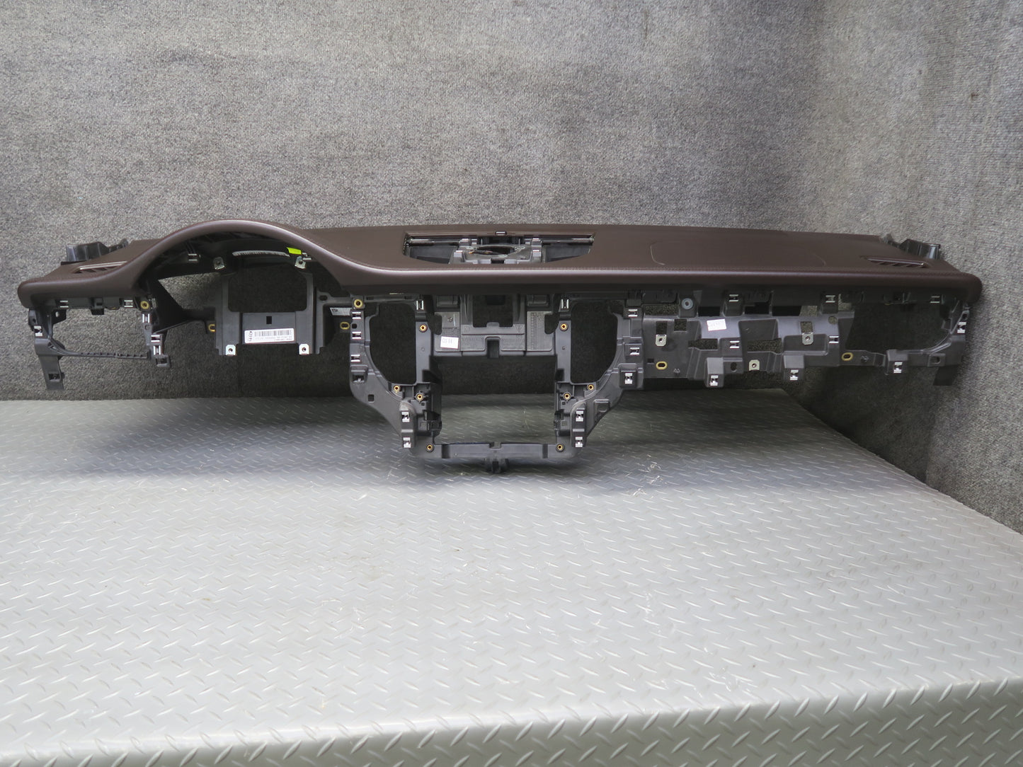 2015-2018 Porsche Macan Front Dashboard Dash Instrument Panel Frame Espresso