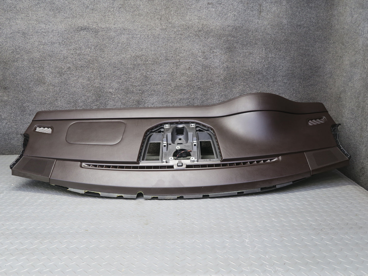 2015-2018 Porsche Macan Front Dashboard Dash Instrument Panel Frame Espresso