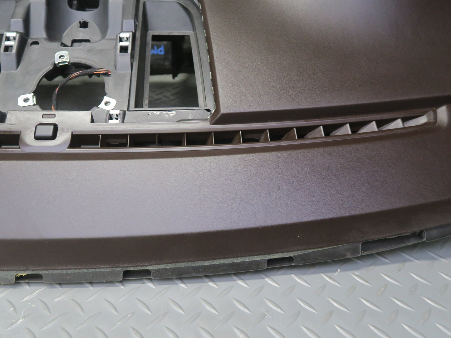 2015-2018 Porsche Macan Front Dashboard Dash Instrument Panel Frame Espresso