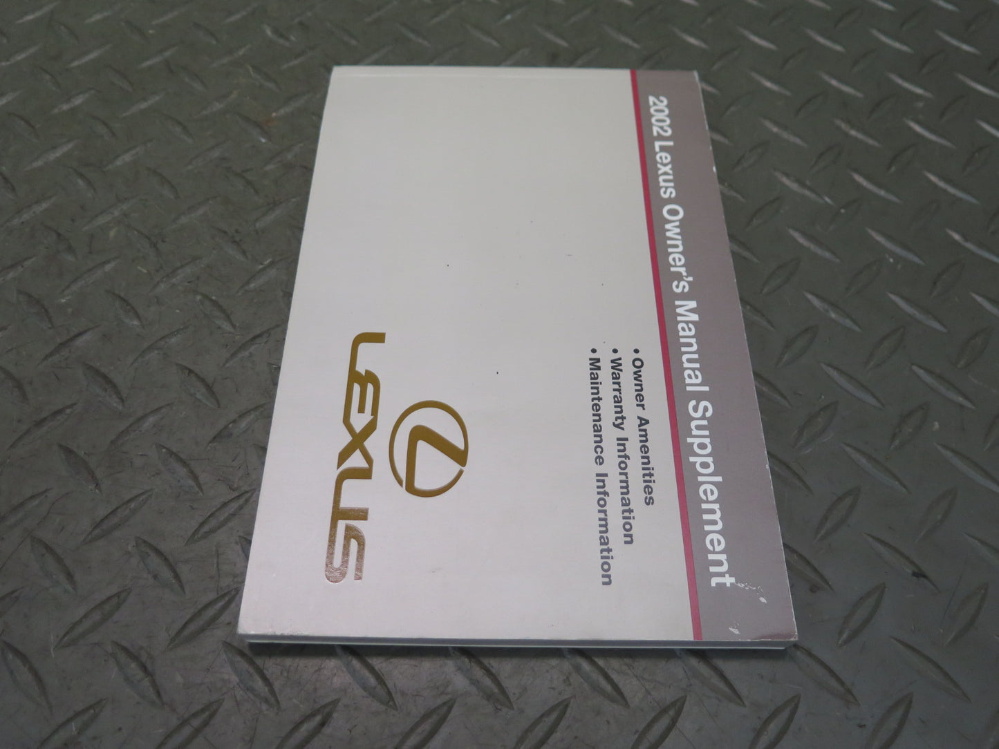 2002 Lexus GS300 GS430 Owners Operator Guide Manual Book Set OEM