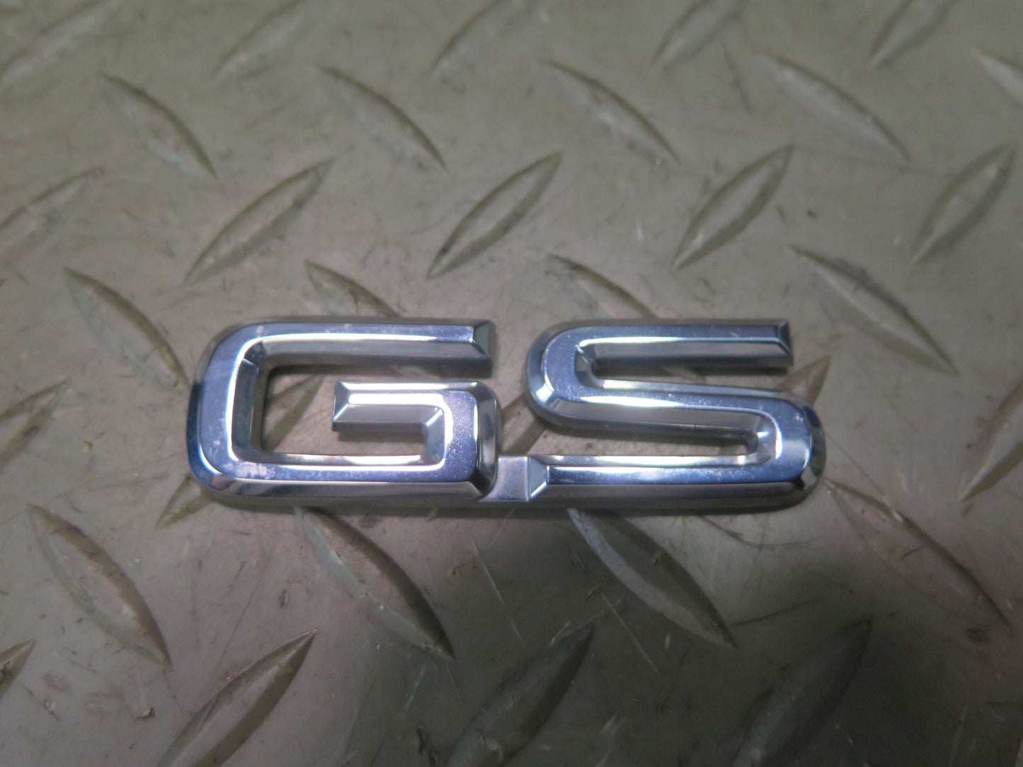 01-05 Lexus UZS160 GS430 Rear Trunk Lid Emblem Logo Badge Symbol Set OEM