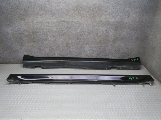 97-02 BMW E36/7 Z3 Left & Right Side Skirt Rocker Panel Molding Set Black OEM