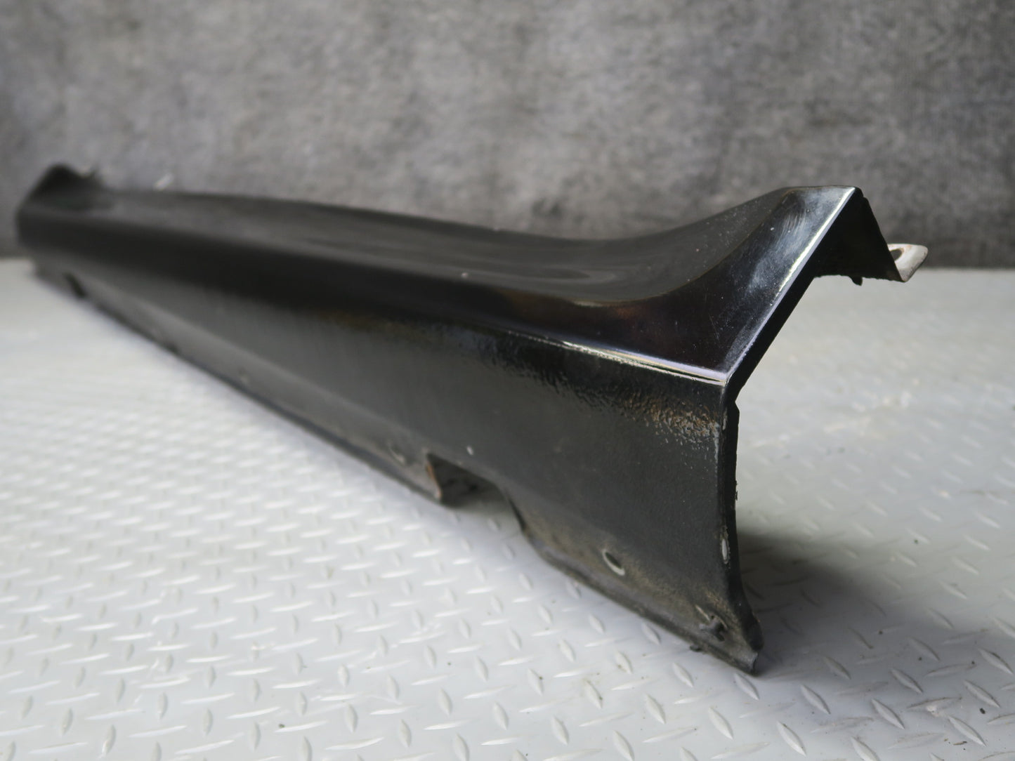 97-02 BMW E36/7 Z3 Left & Right Side Skirt Rocker Panel Molding Set Black OEM