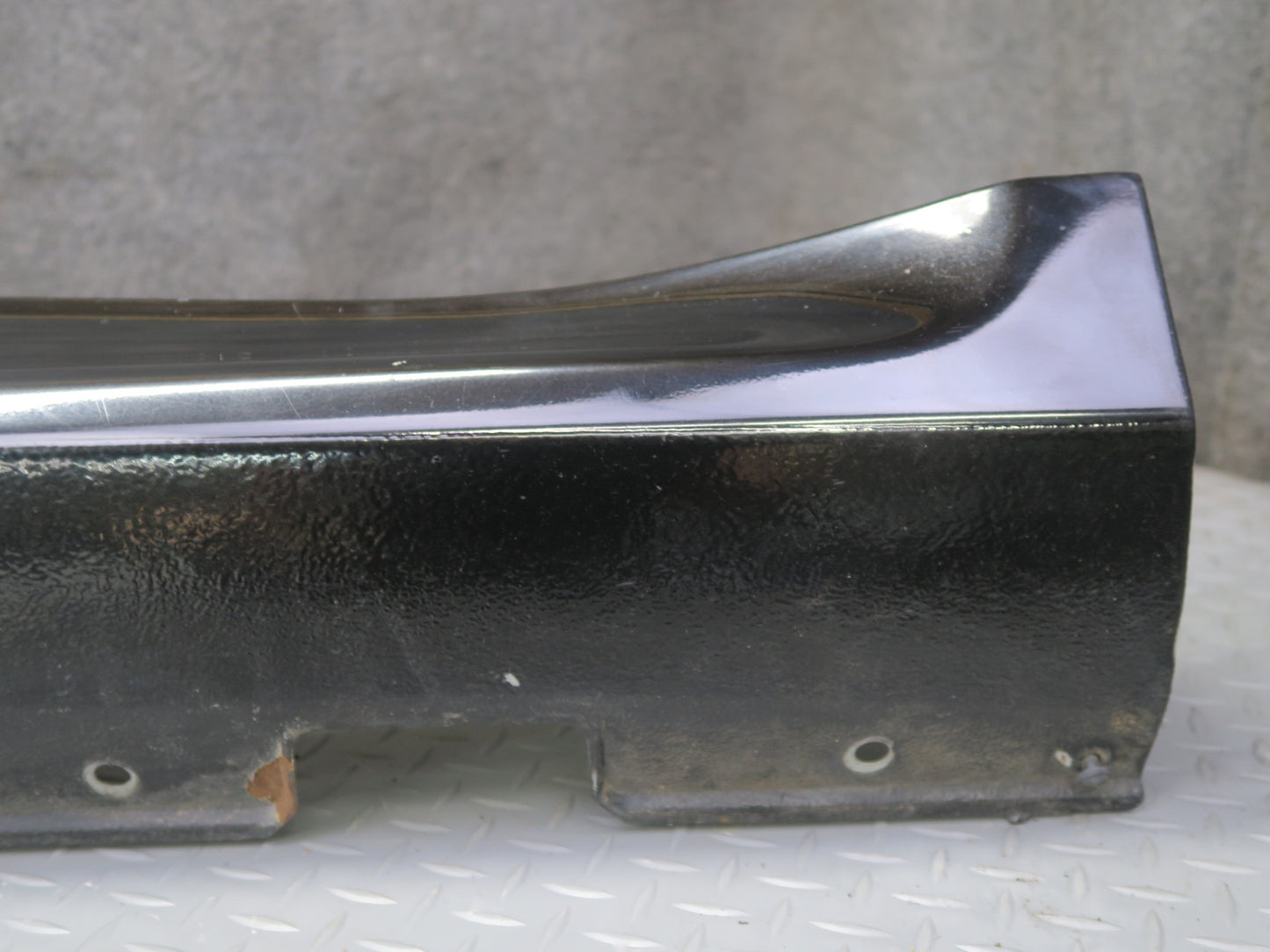 97-02 BMW E36/7 Z3 Left & Right Side Skirt Rocker Panel Molding Set Black OEM