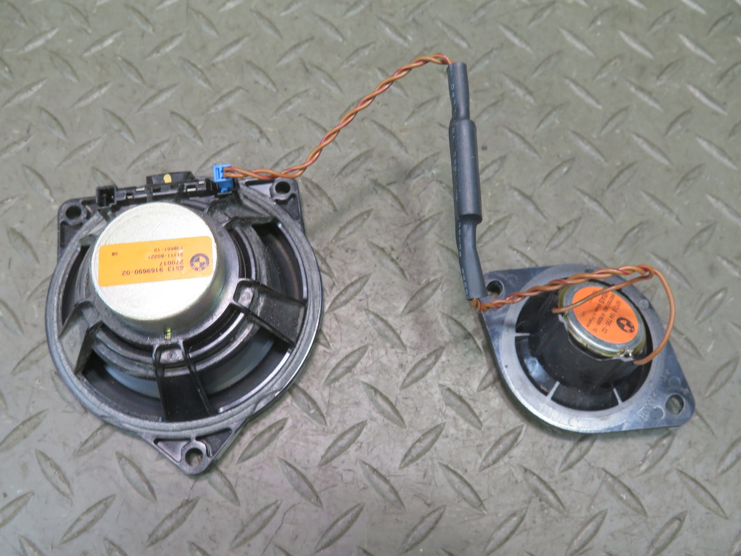 11-16 BMW F10 550ix 14pcs Front & Rear TOP Hifi Tweeter Speaker Set OEM