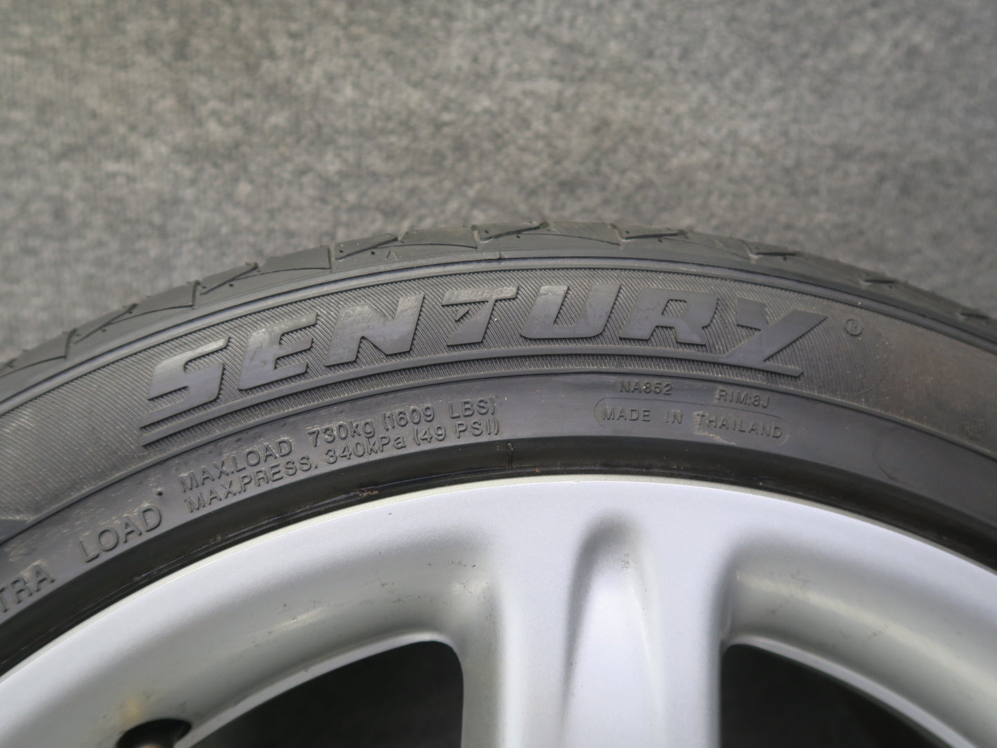 98-02 Lexus GS300 GS430 R17 17" Alloy Wheel Rim 17x8J ET50 w Tire 235/45 OEM