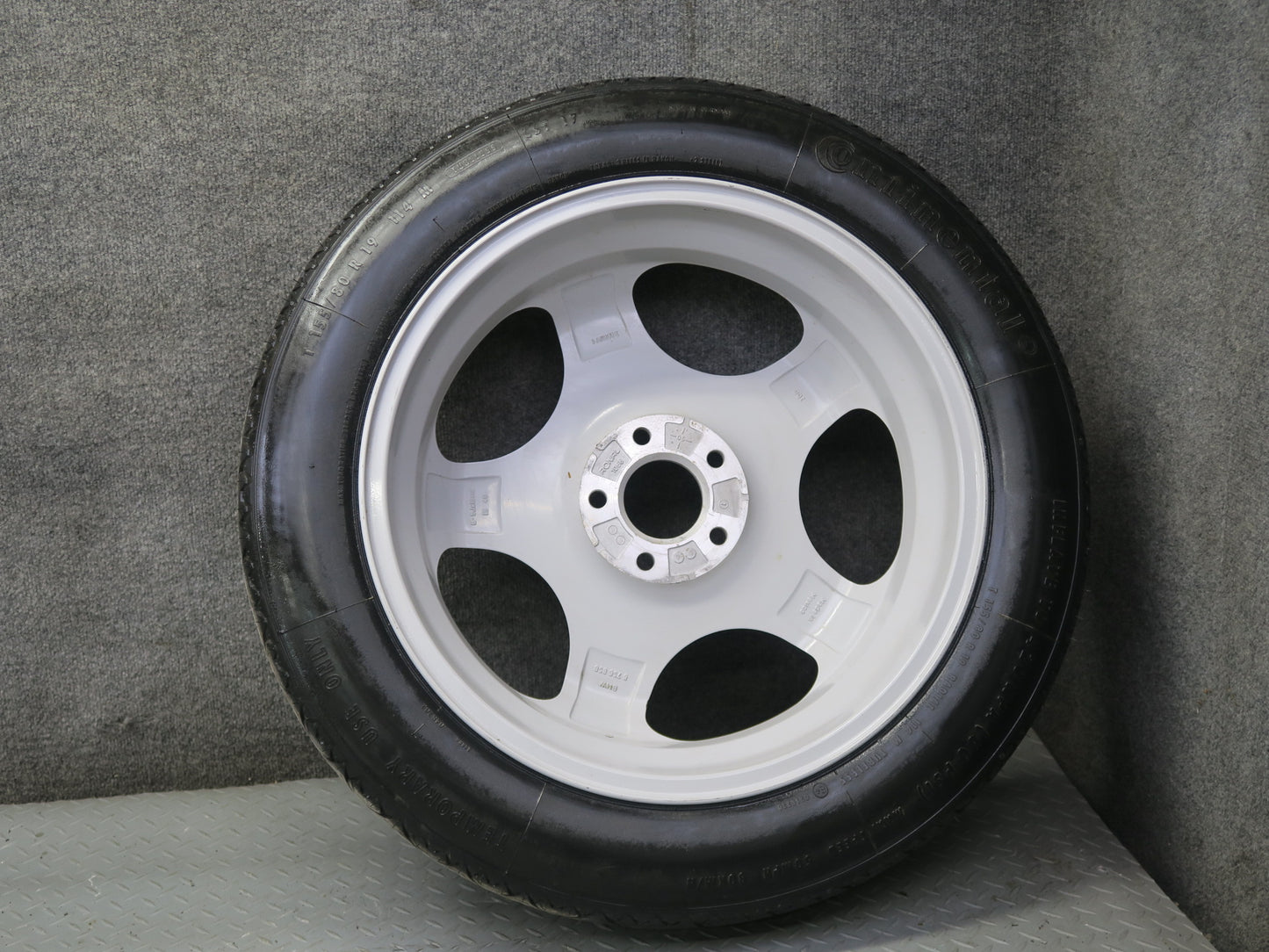 02-06 BMW E53 X5 Spare R19" Tire Wheel Rim 19x5J ET40 155/80 6756858 OEM
