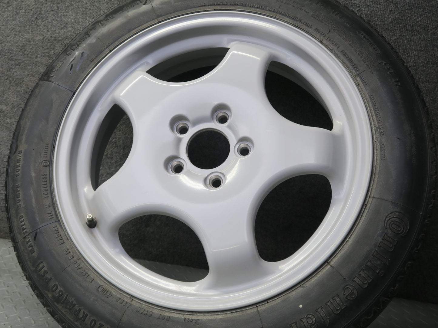 02-06 BMW E53 X5 Spare R19" Tire Wheel Rim 19x5J ET40 155/80 6756858 OEM