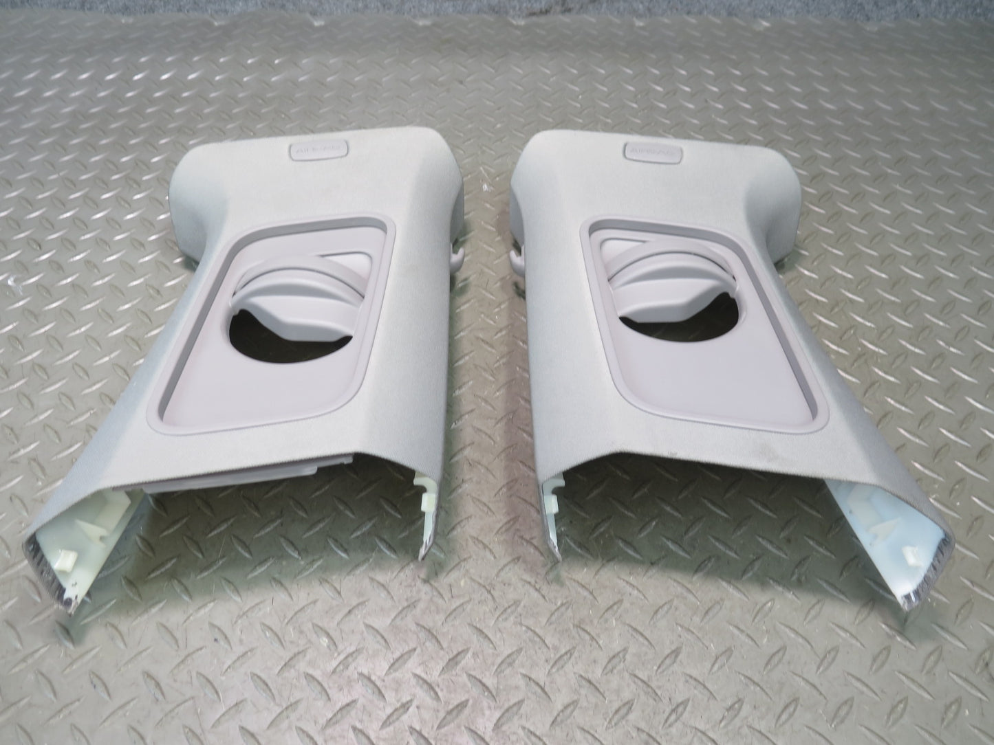 2010-2016 Porsche Panamera 970 Left & Right Side B Pillar Upper Trim Panel Set