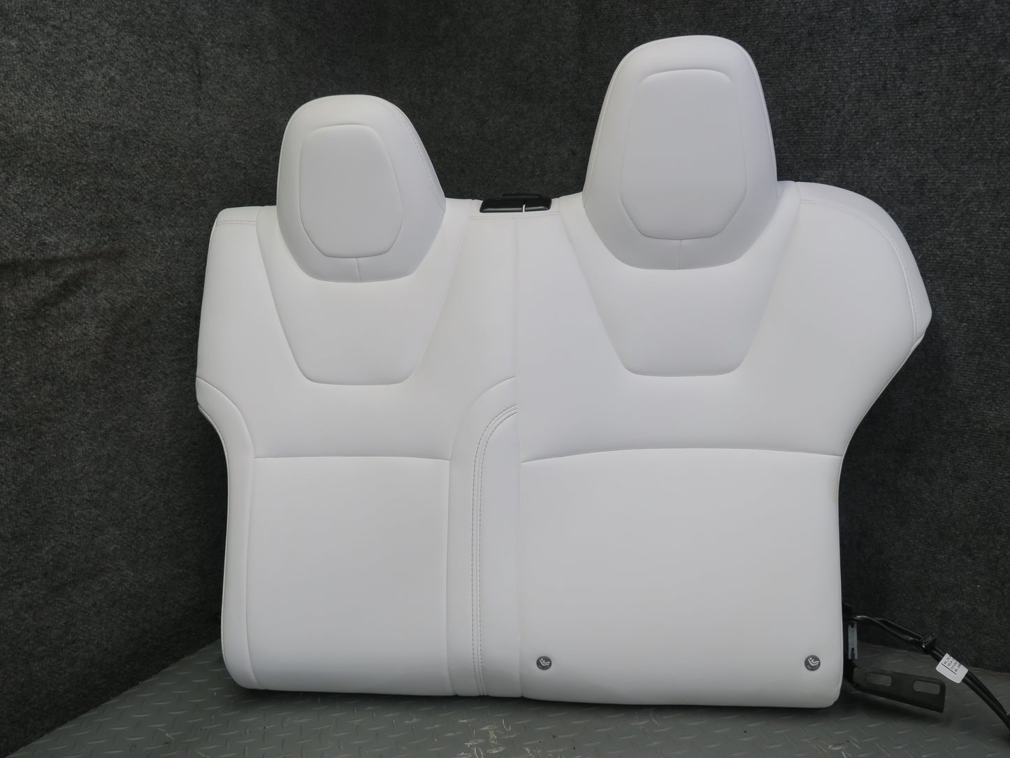 2016-2019 Tesla Model S 75D Front & Rear Left Right Leather Seat White Set