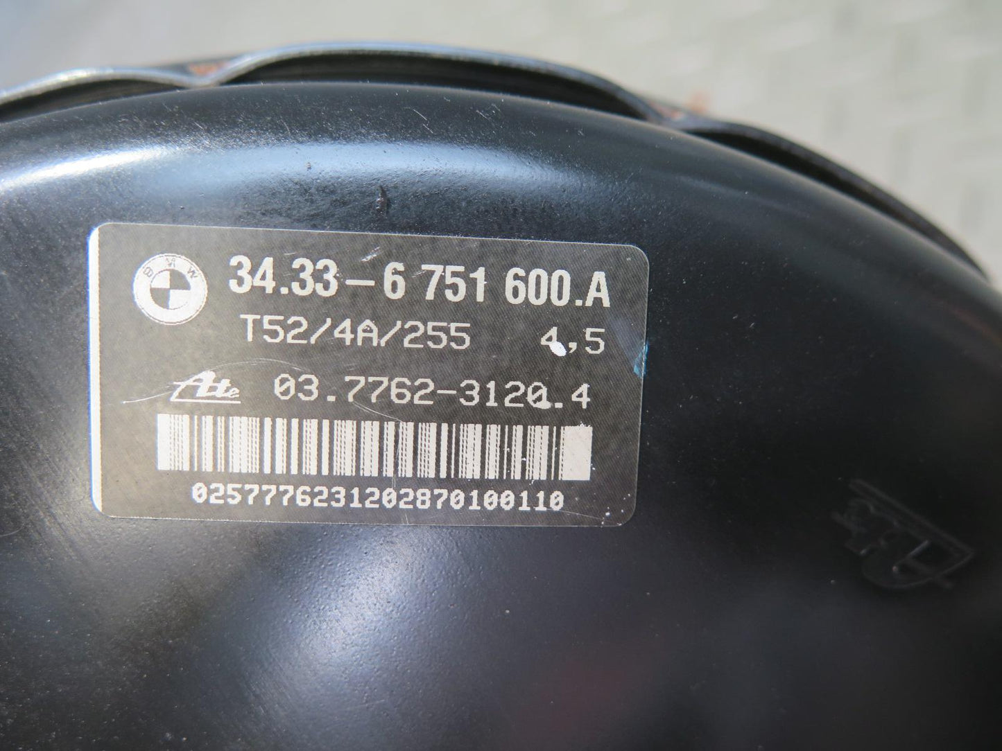 01-02 BMW E36/7 Z3 DSC Brake Booster Master Cylinder w Fluid Tank 6751600 OEM
