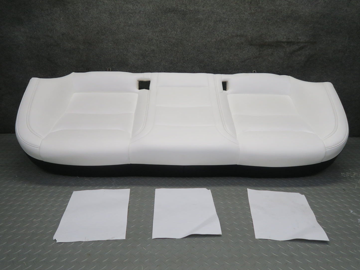 2016-2019 Tesla Model S 75D Front & Rear Left Right Leather Seat White Set