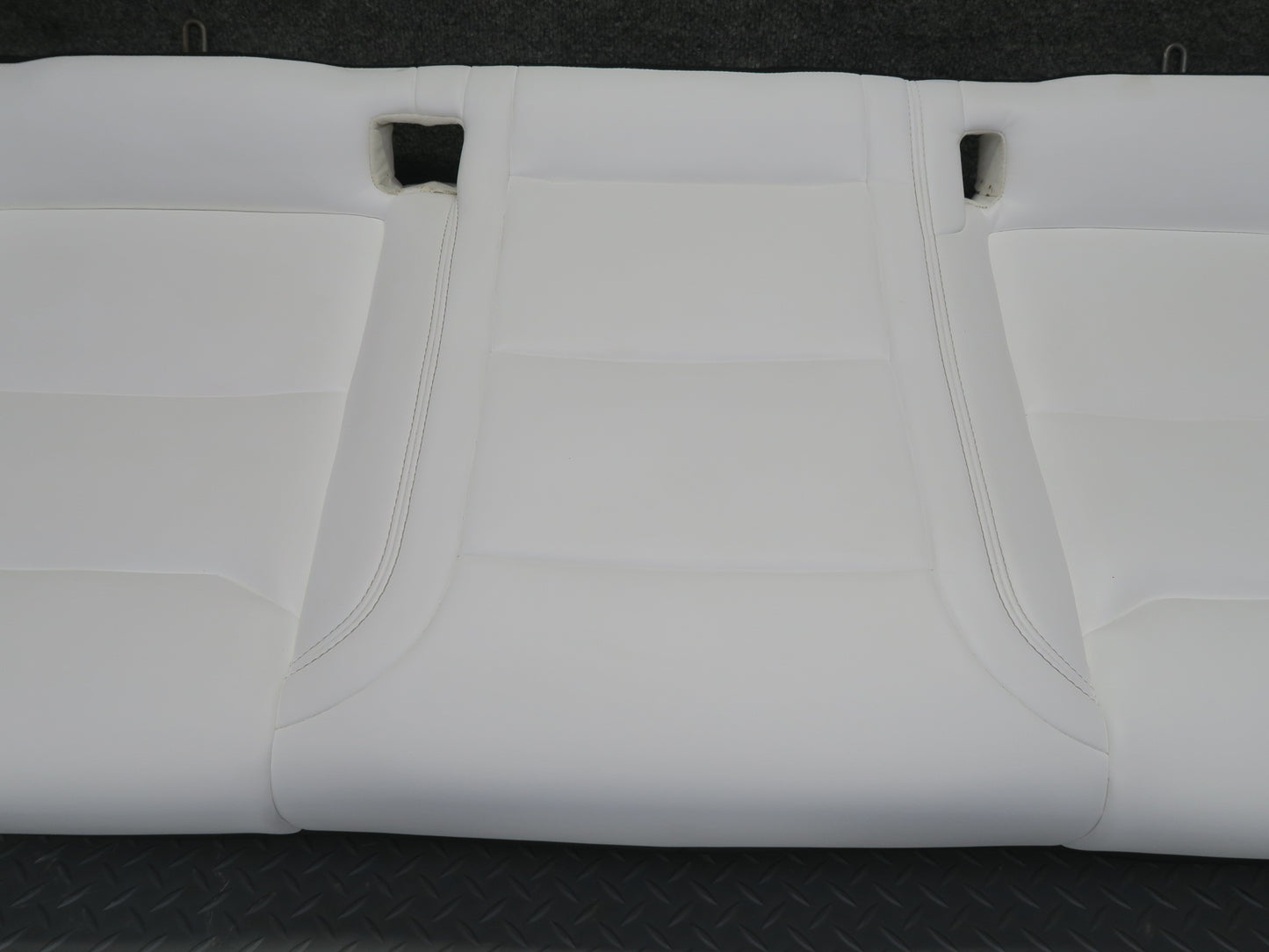 2016-2019 Tesla Model S 75D Front & Rear Left Right Leather Seat White Set