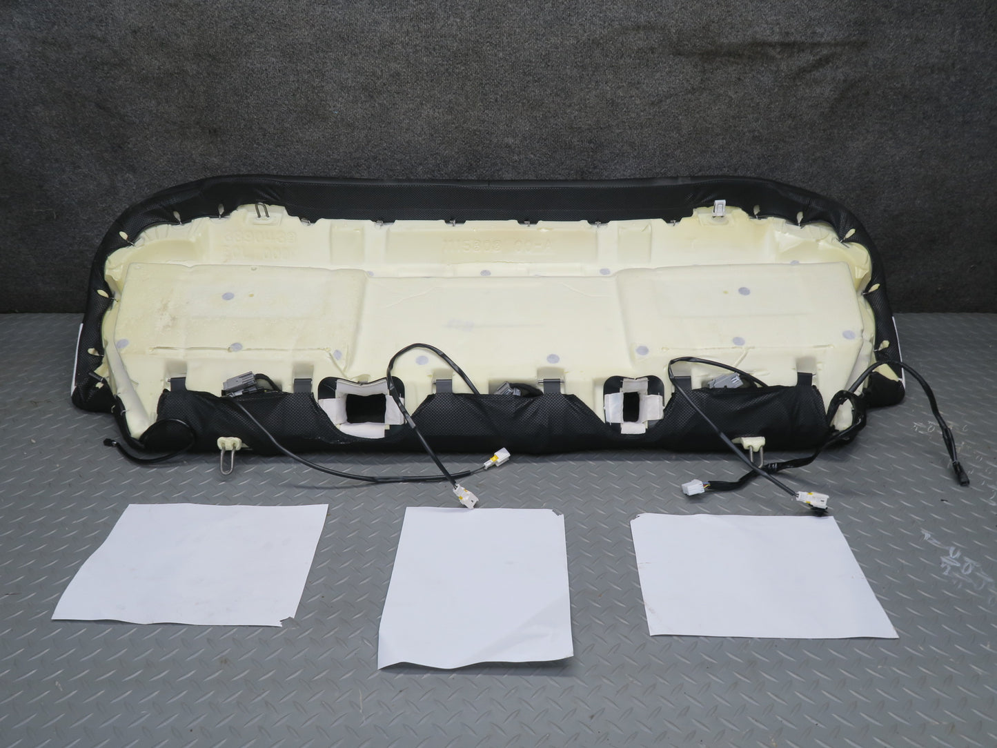 2016-2019 Tesla Model S 75D Front & Rear Left Right Leather Seat White Set