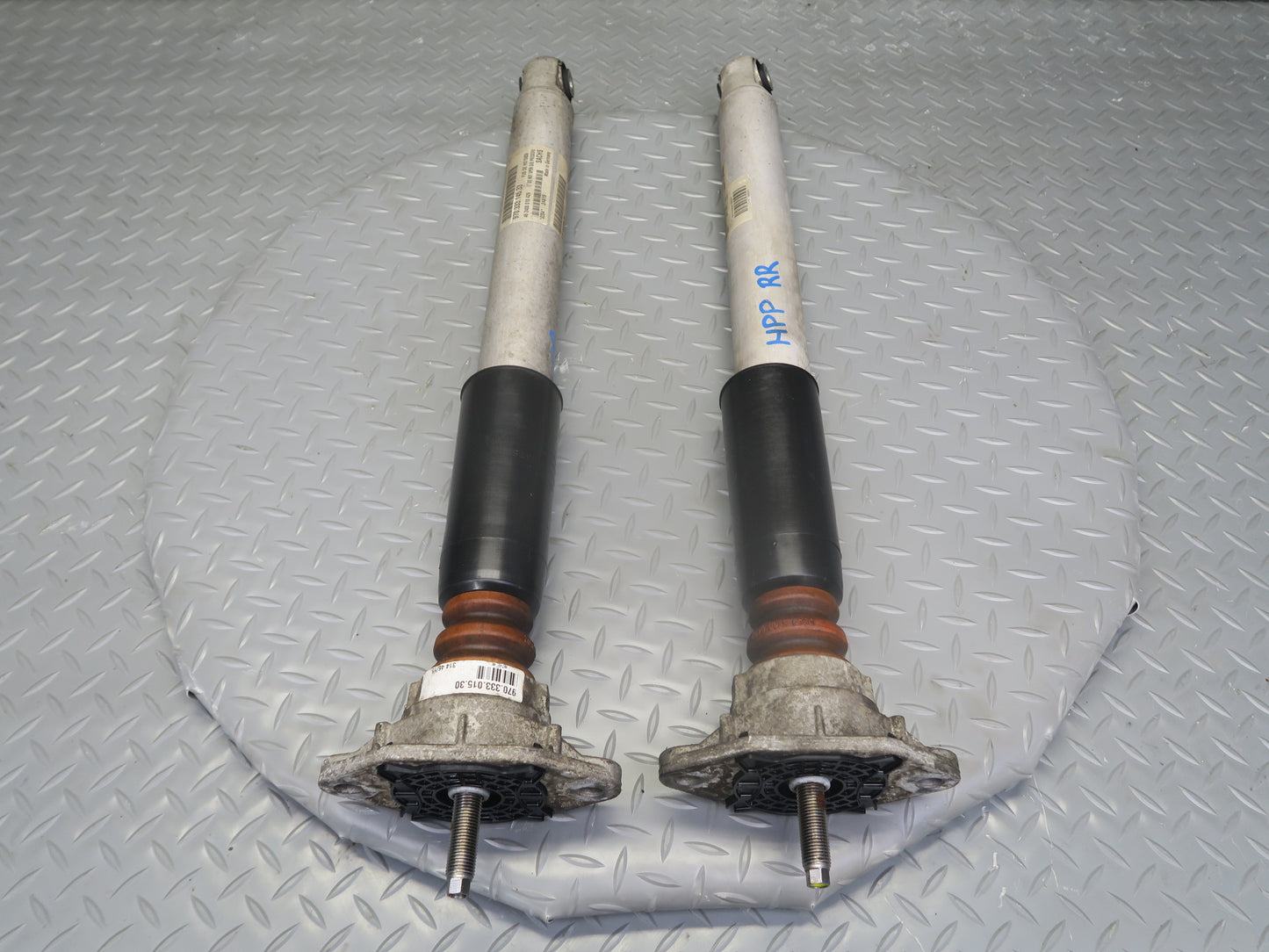 2014-2016 Porsche Panamera 4 970 Rear Left & Right Door Shock Strut Support Set