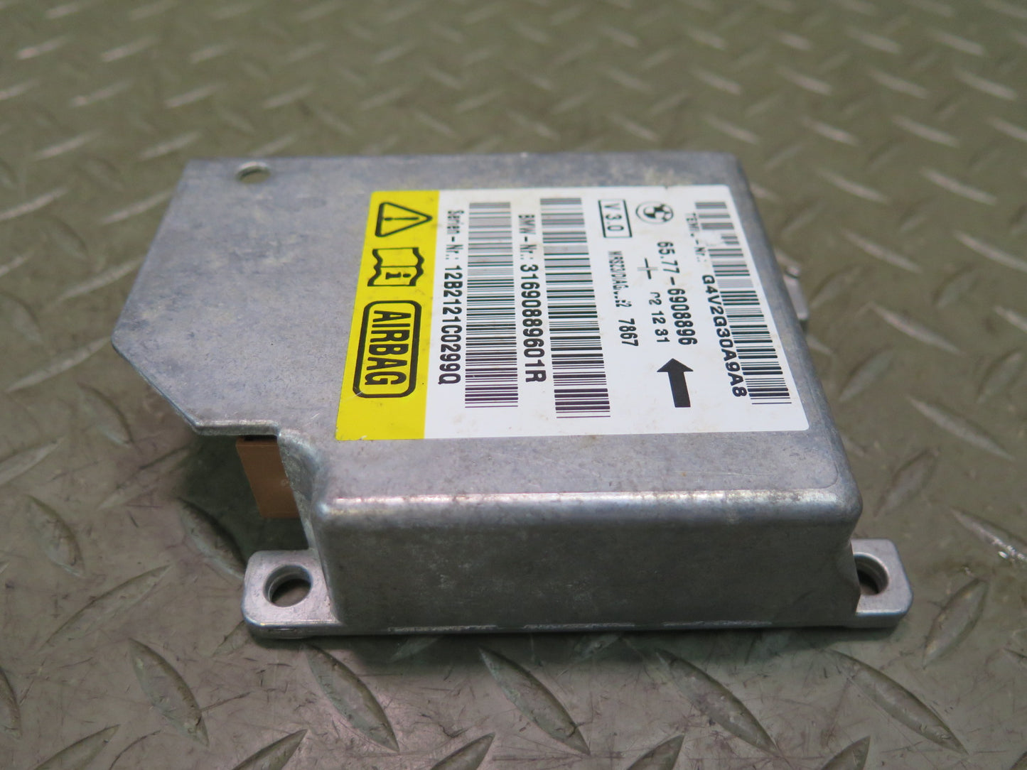 00-02 BMW E36/7 Z3 CONVERTIBLE SRS AIRBAG CONTROL MODULE UNIT 6908896 OEM