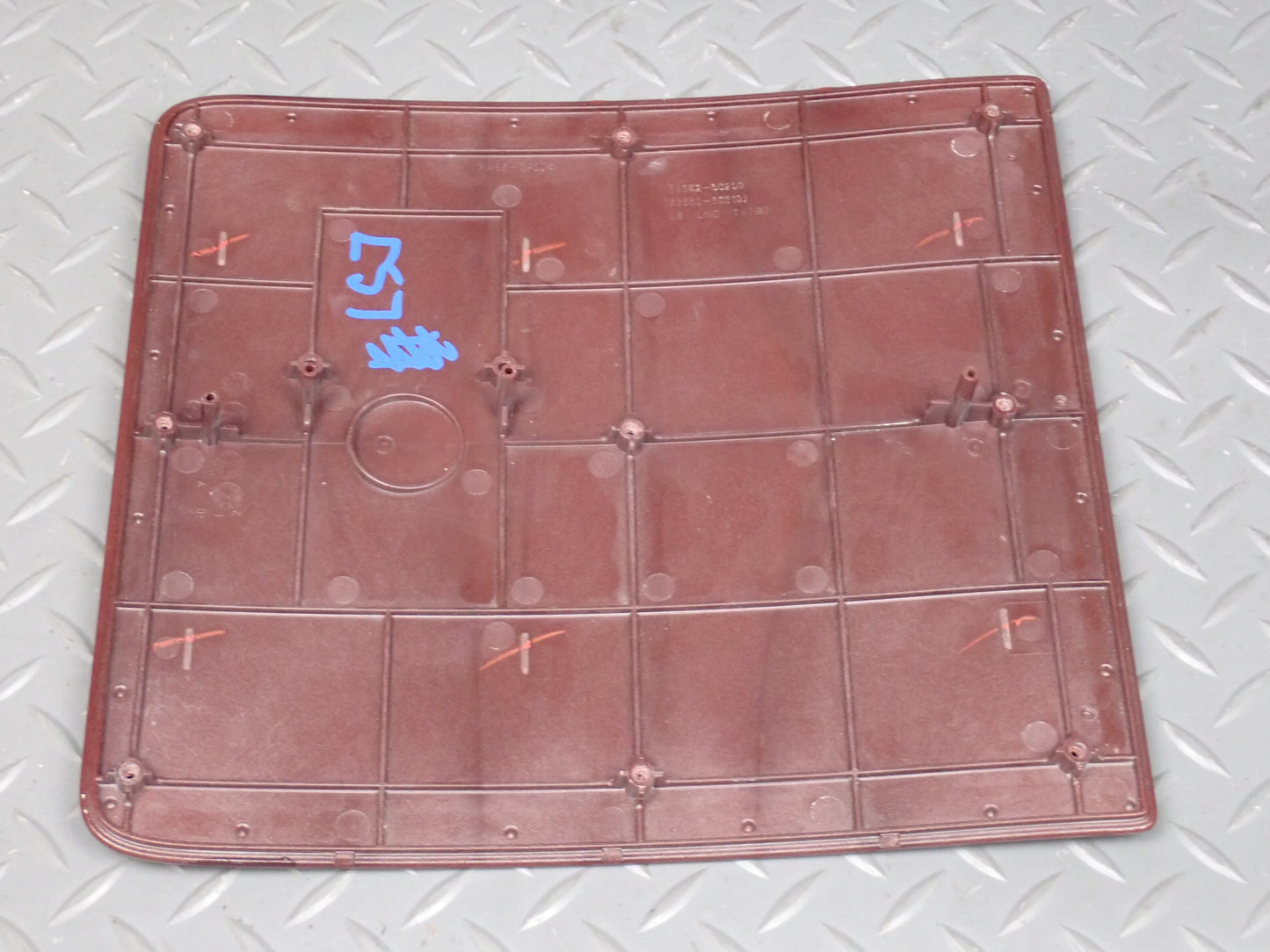 07-09 Lexus UVF46 LS460 LS600h Rear Roof Wood Trim 63662-50200 OEM