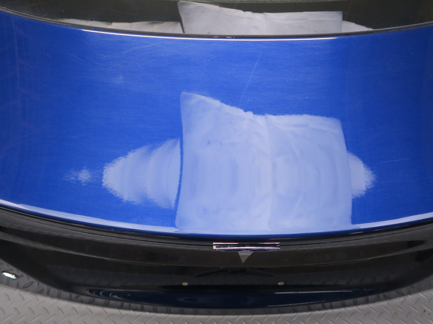 2016-2019 Tesla Model S 75D Rear Trunk Lid Liftgate Tailgate W/ Glass Blue