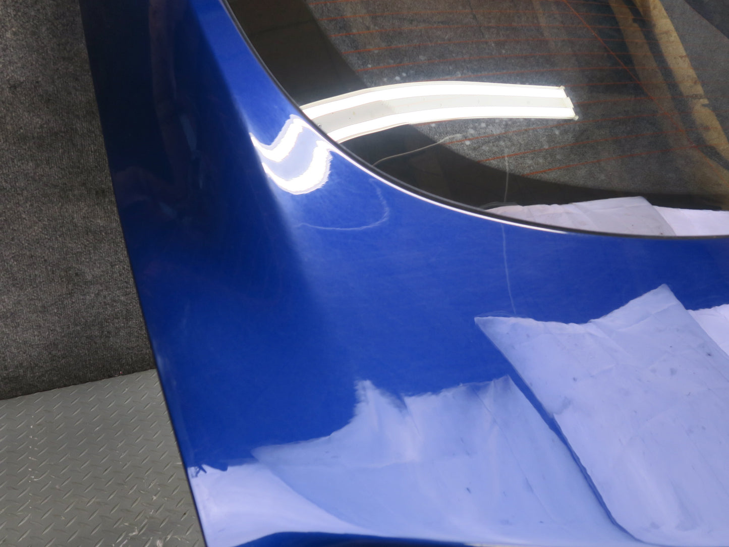 2016-2019 Tesla Model S 75D Rear Trunk Lid Liftgate Tailgate W/ Glass Blue