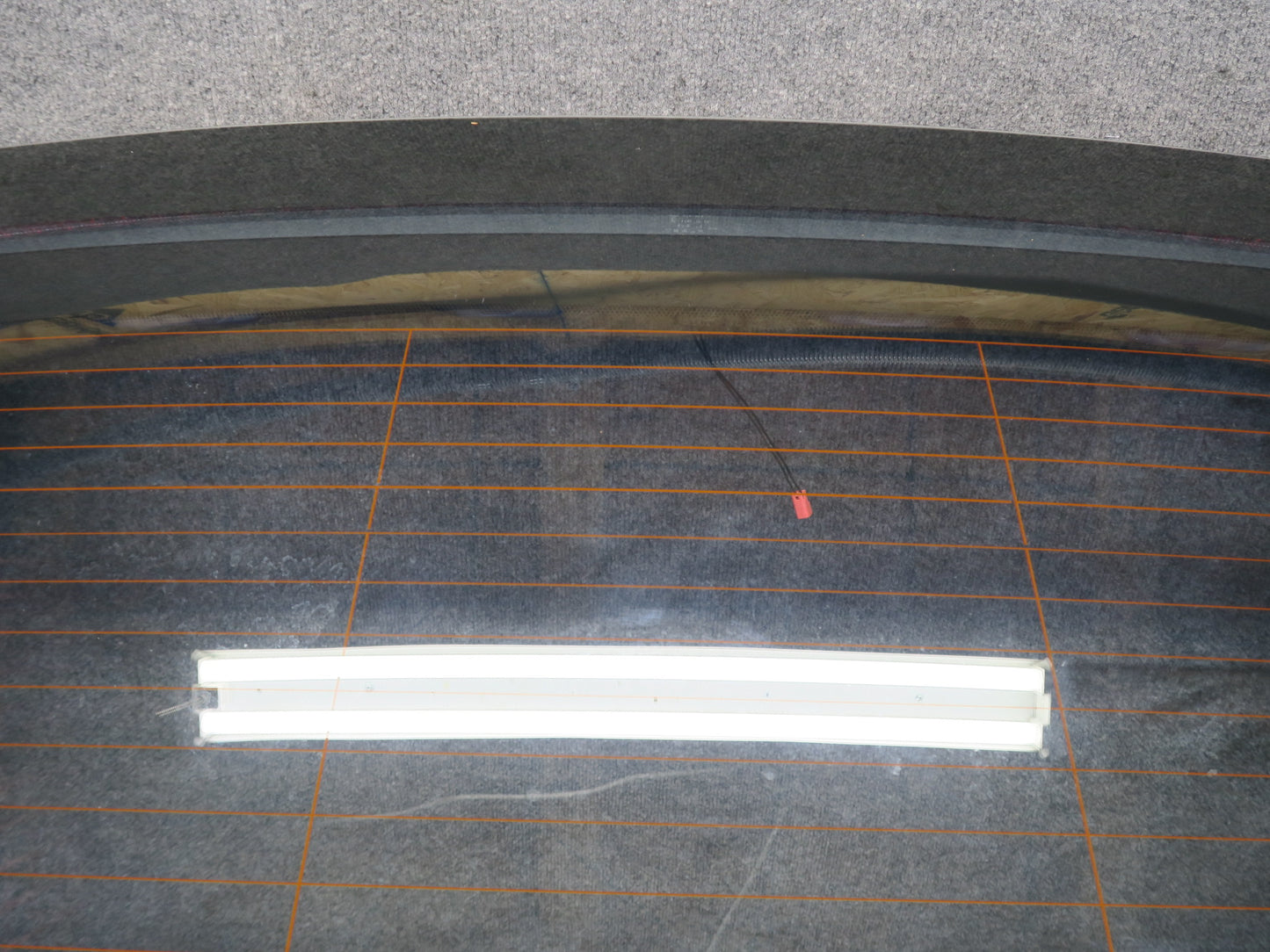 2016-2019 Tesla Model S 75D Rear Trunk Lid Liftgate Tailgate W/ Glass Blue