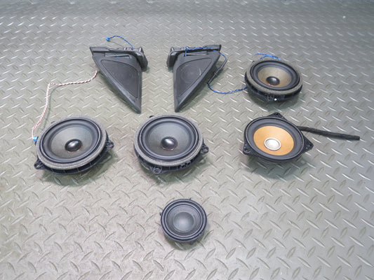 14-16 BMW F32 435ix Set of 7 Front & Rear Hifi Speaker Tweeter Set OEM