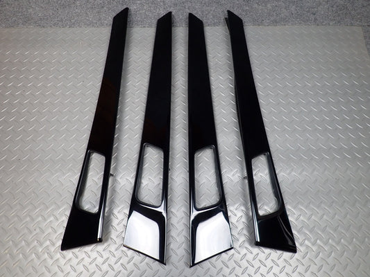 17-23 Porsche Panamera 971 Front & Rear Door Trim Bezel Cover Panel Set of 4