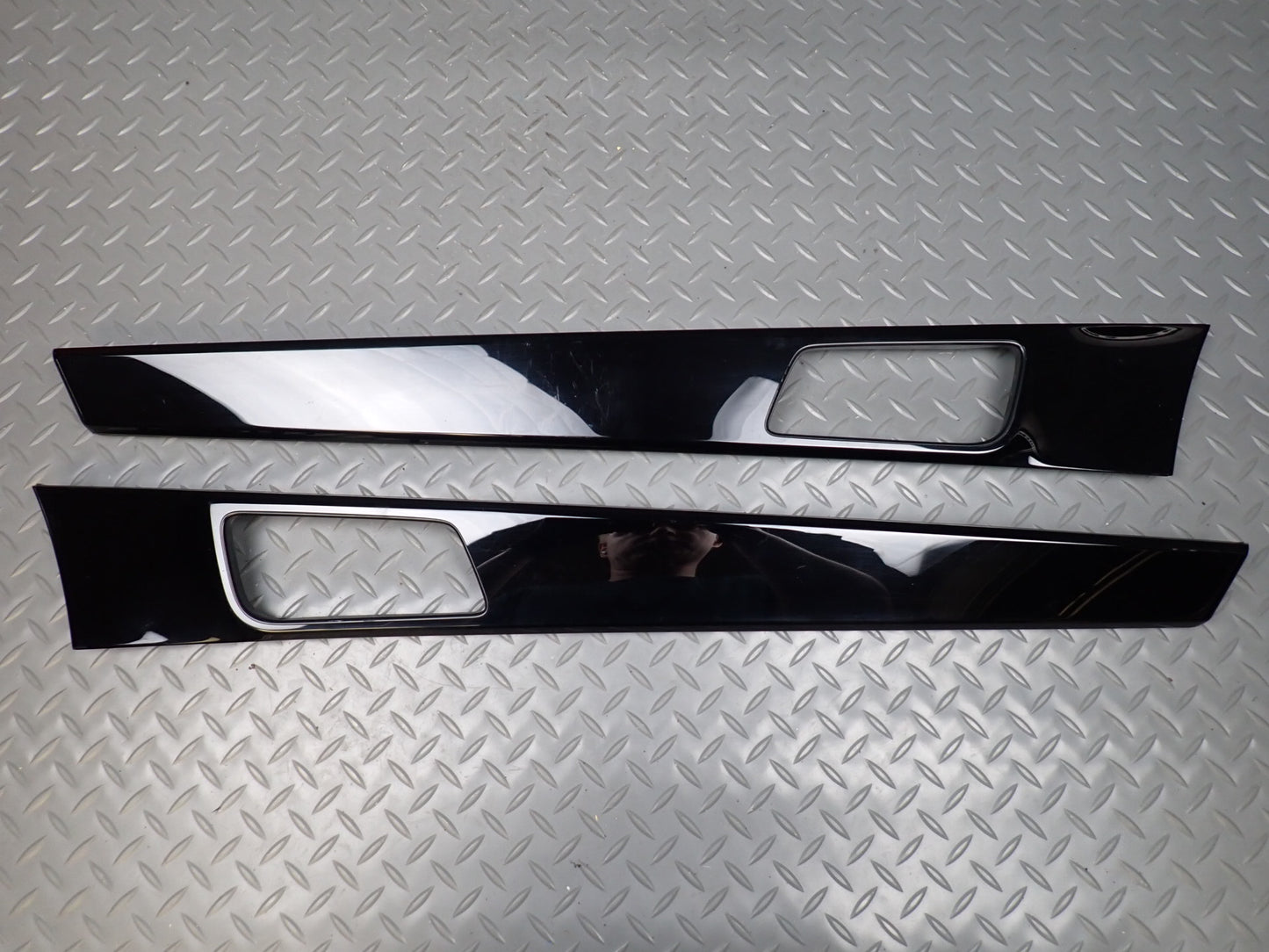 17-23 Porsche Panamera 971 Front & Rear Door Trim Bezel Cover Panel Set of 4