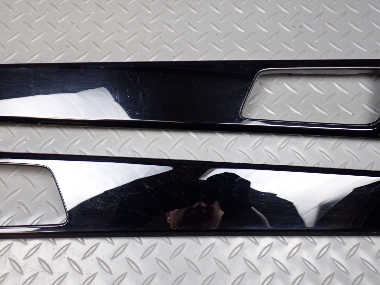 17-23 Porsche Panamera 971 Front & Rear Door Trim Bezel Cover Panel Set of 4