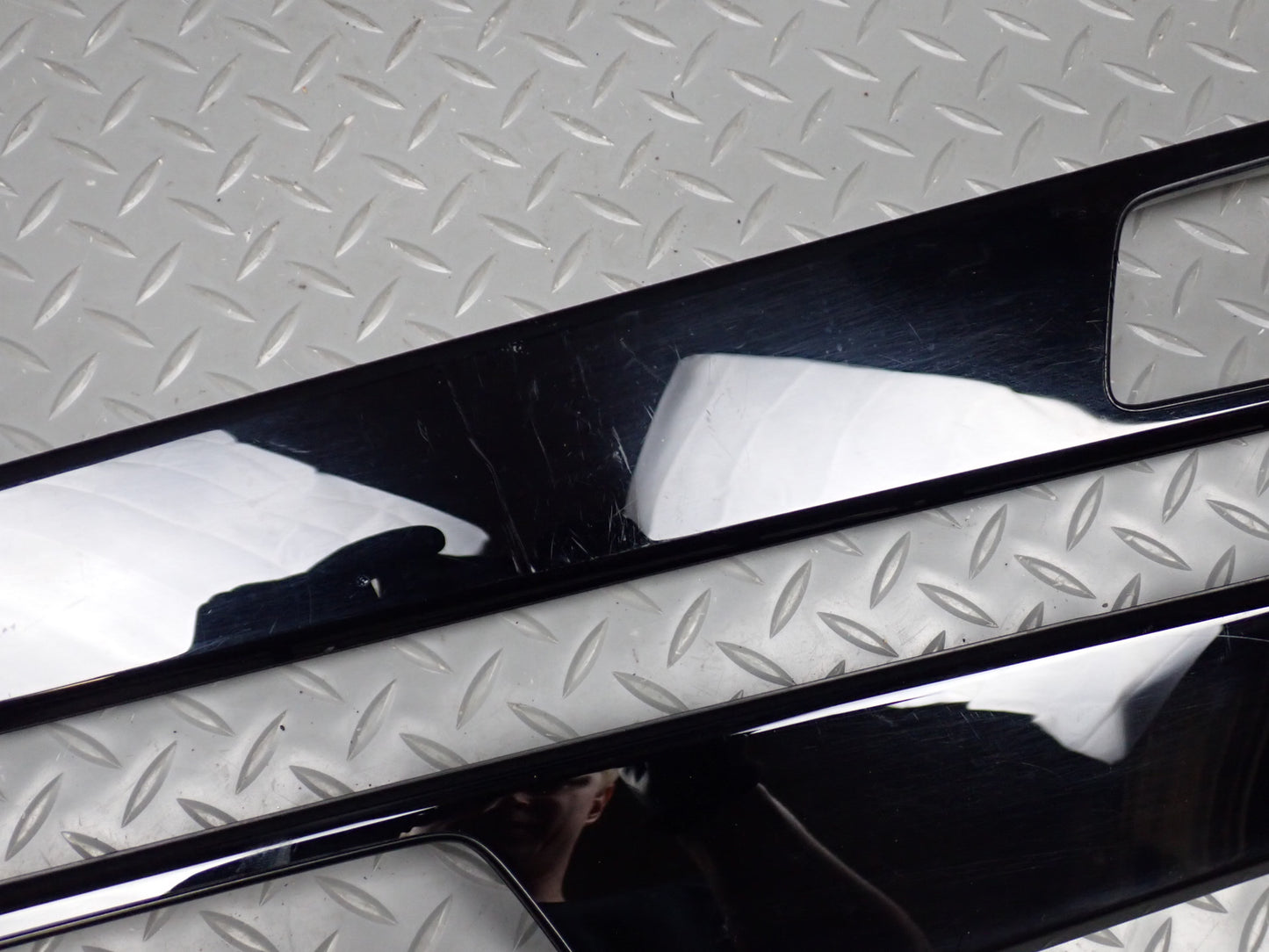 17-23 Porsche Panamera 971 Front & Rear Door Trim Bezel Cover Panel Set of 4