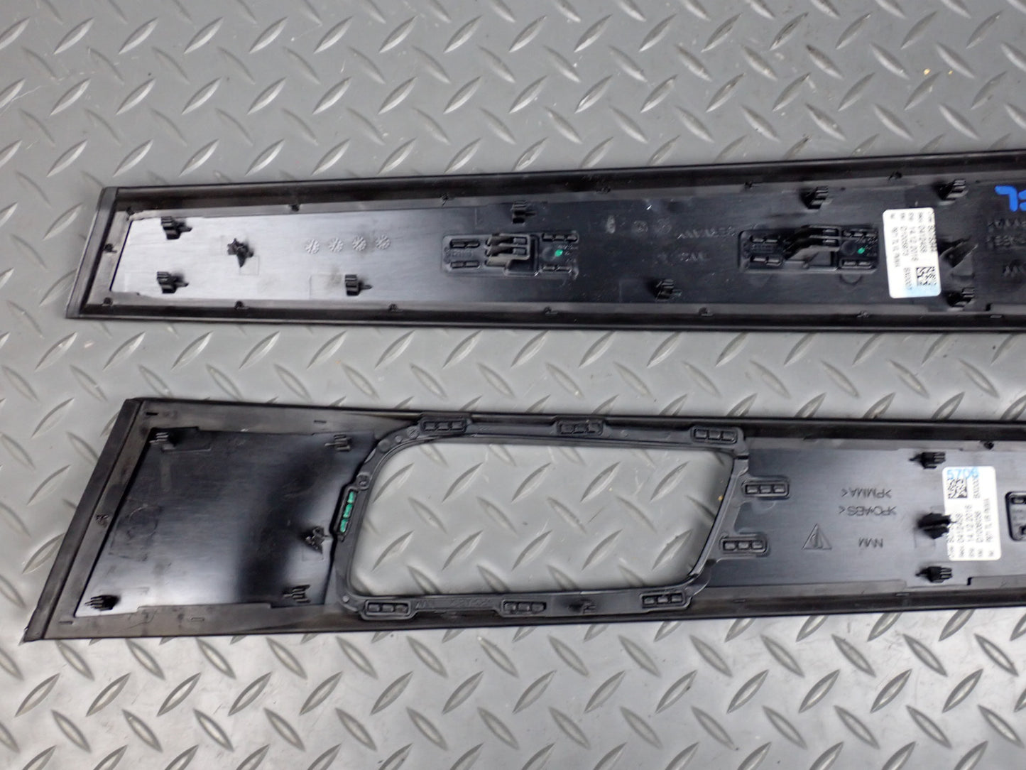 17-23 Porsche Panamera 971 Front & Rear Door Trim Bezel Cover Panel Set of 4