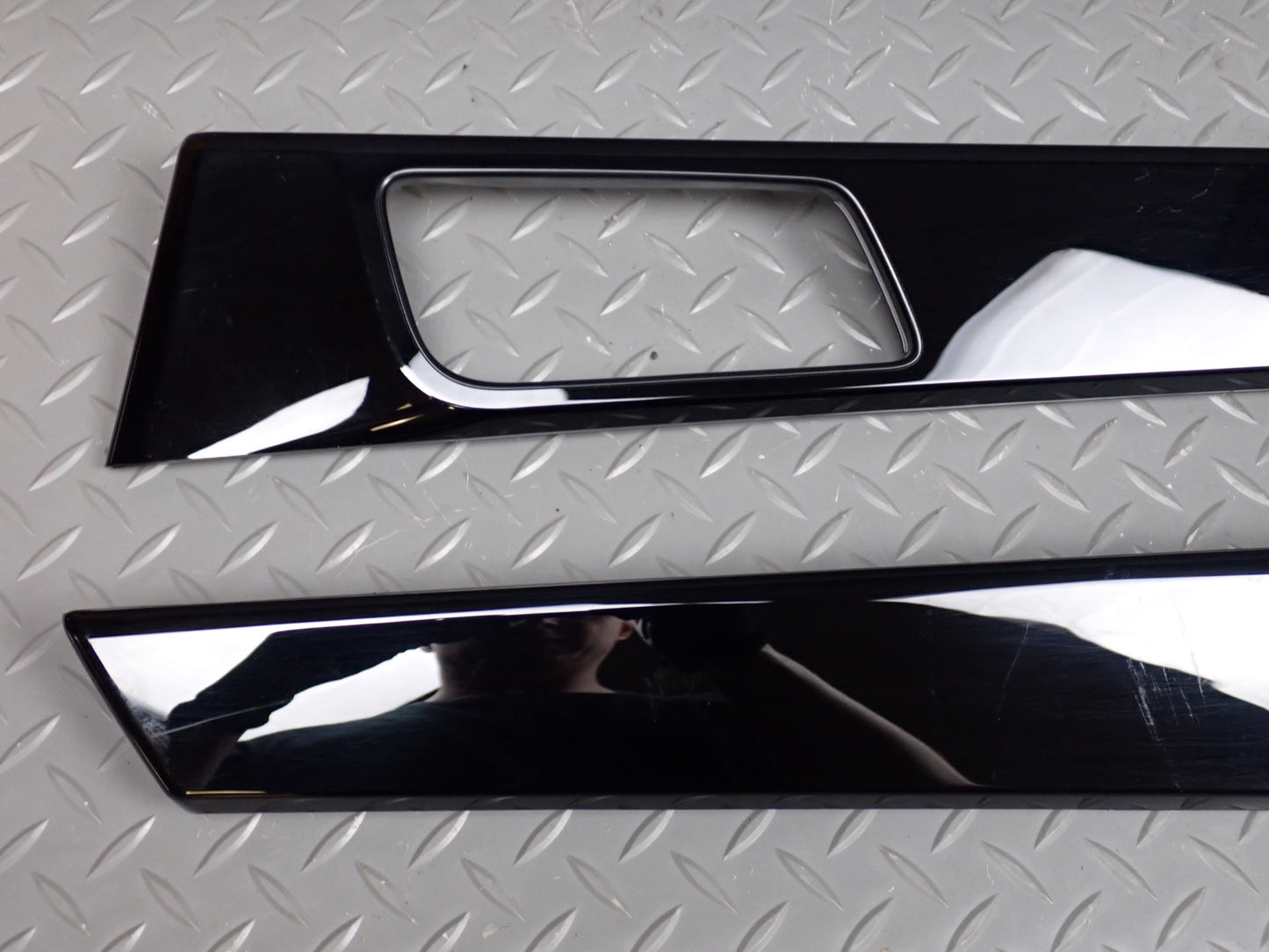 17-23 Porsche Panamera 971 Front & Rear Door Trim Bezel Cover Panel Set of 4