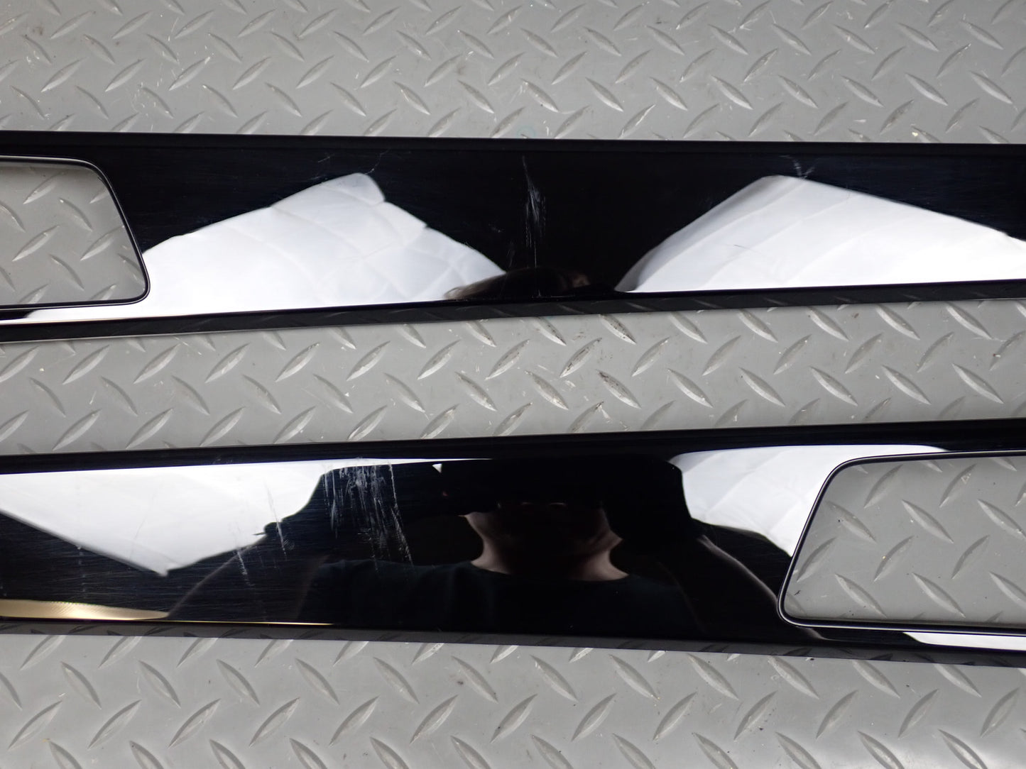 17-23 Porsche Panamera 971 Front & Rear Door Trim Bezel Cover Panel Set of 4
