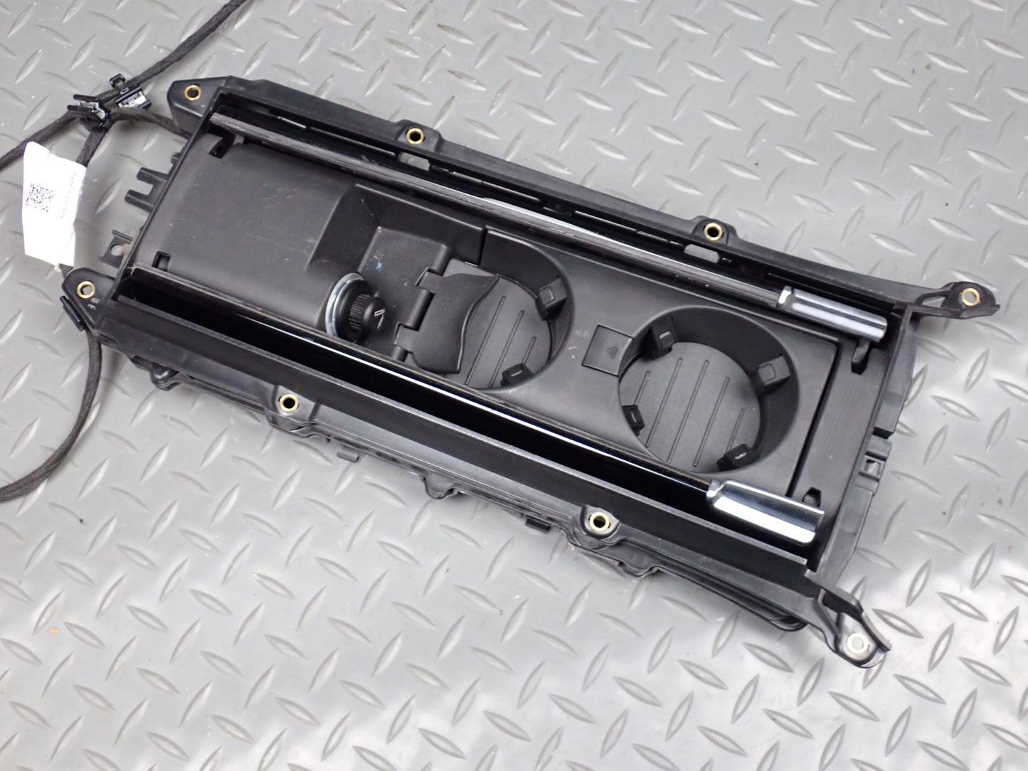 17-23 Porsche Panamera 971 Center Console CUP Holder Black 971858329E