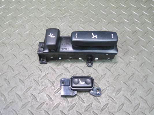 98-05 Lexus JZS160 GS300 GS430 Set of 2 Front Right Seat Adjustment Switch OEM