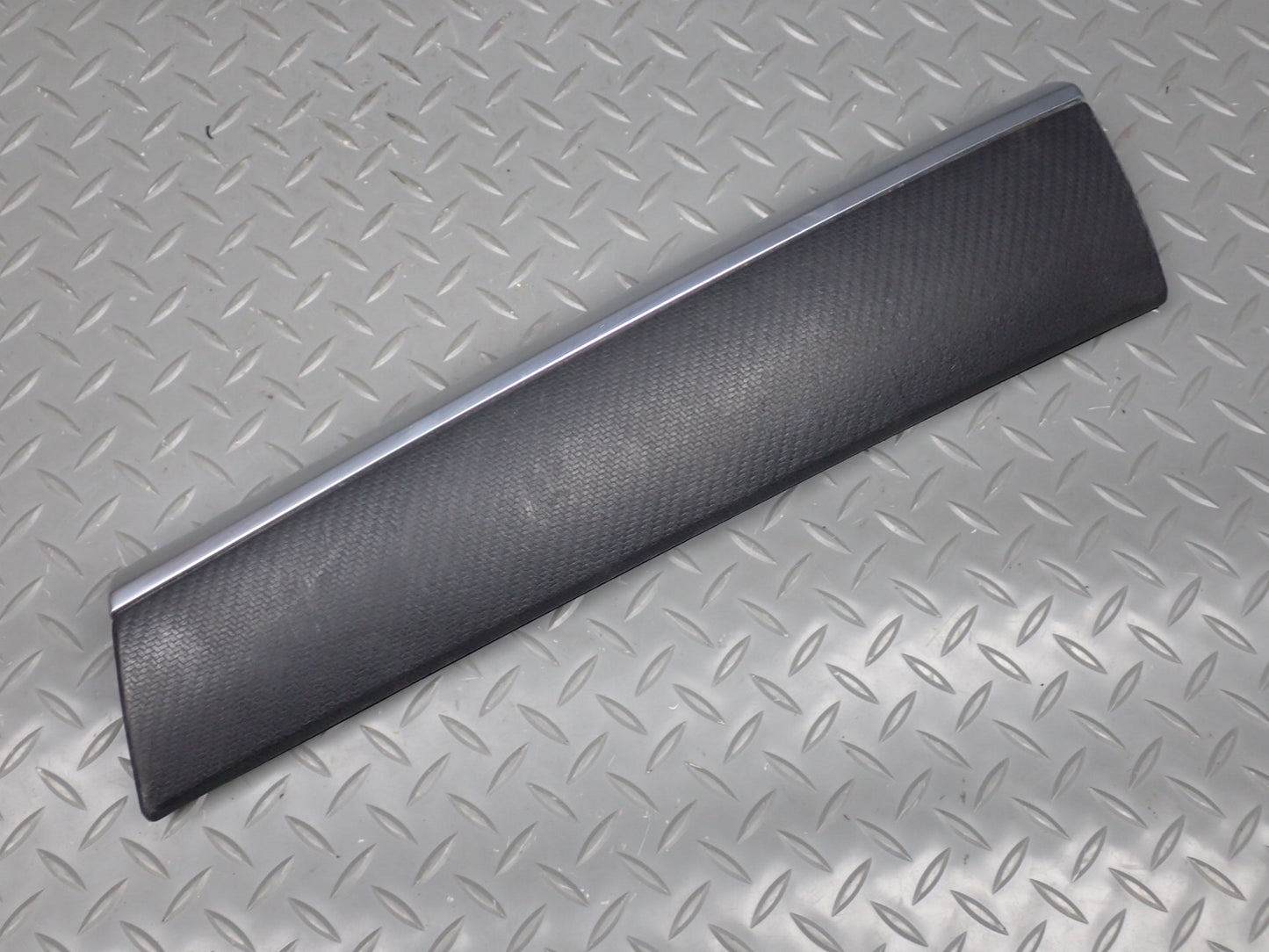 10-14 BMW E71 X6M Dash Front Left Right Trim Bezel Panel Carbon Leather Set of 3
