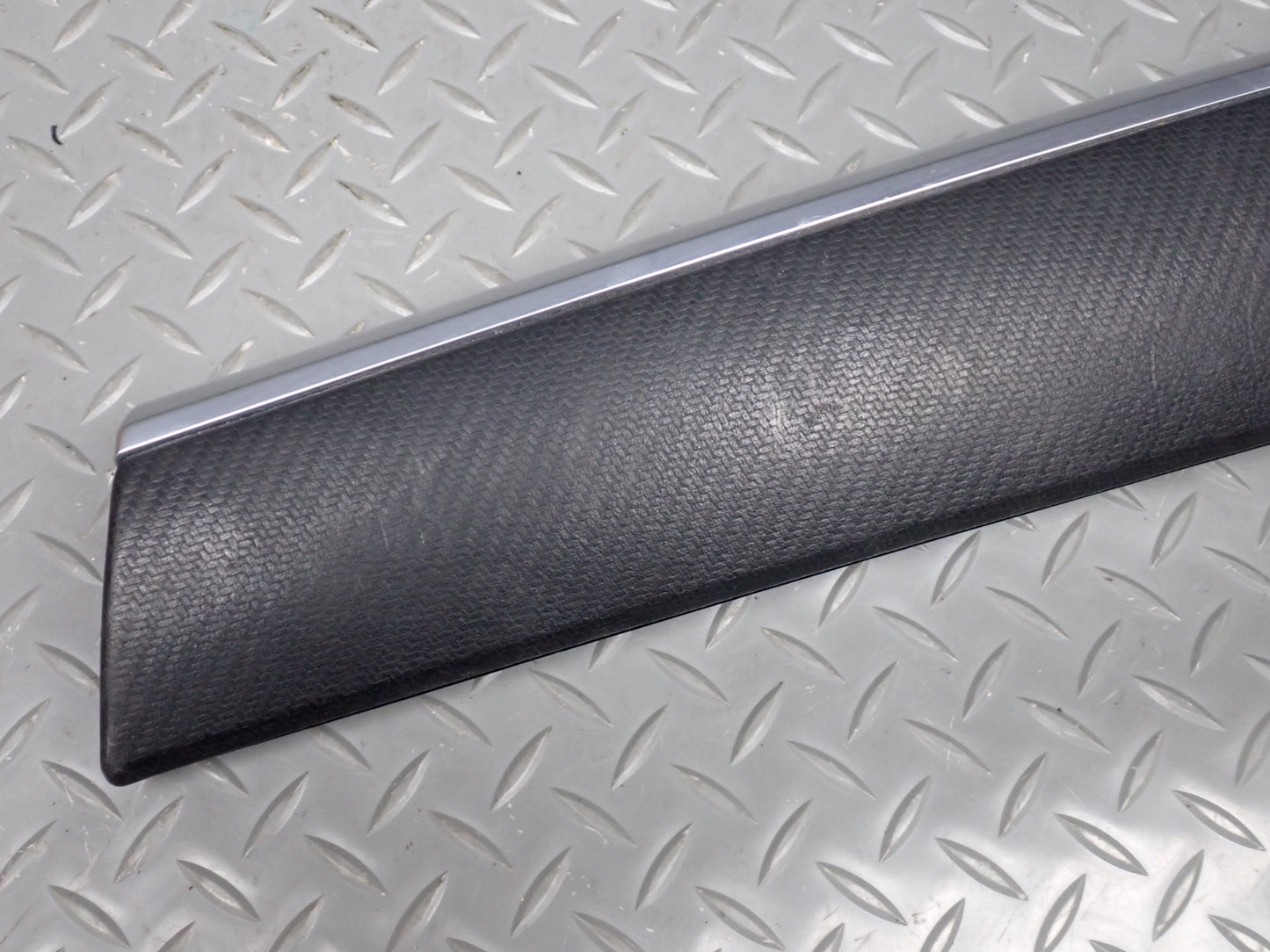 10-14 BMW E71 X6M Dash Front Left Right Trim Bezel Panel Carbon Leather Set of 3