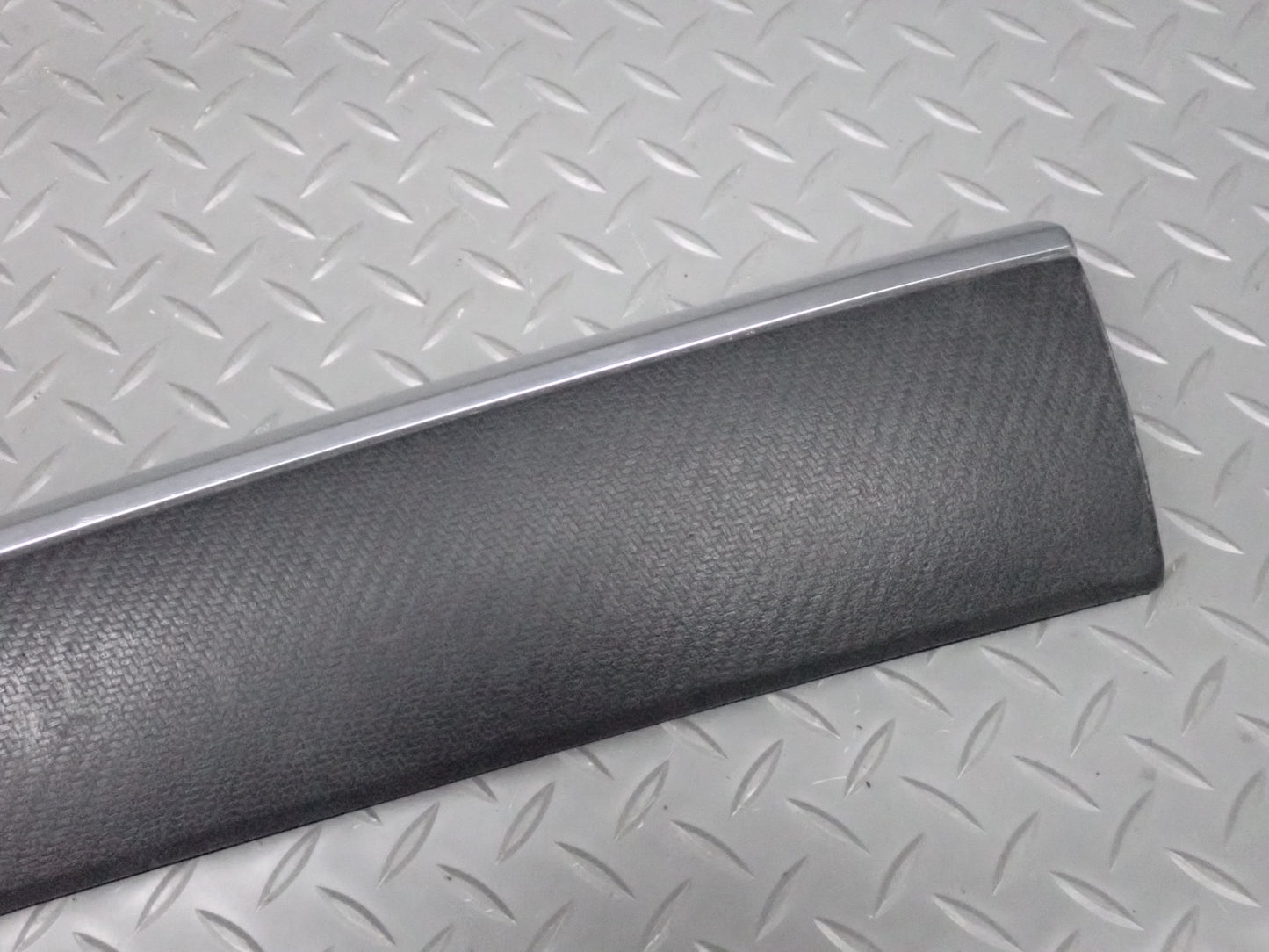 10-14 BMW E71 X6M Dash Front Left Right Trim Bezel Panel Carbon Leather Set of 3