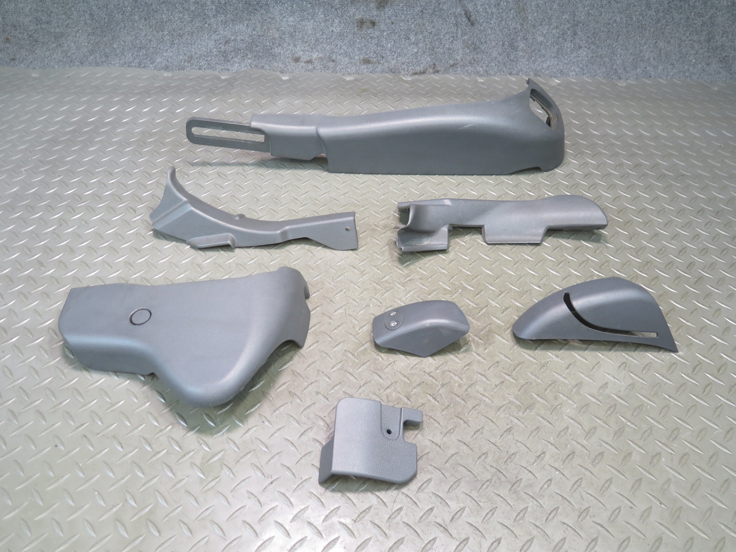 03-06 Mercedes R230 Front Right Passenger Seat Trim Cover Panel Set OEM