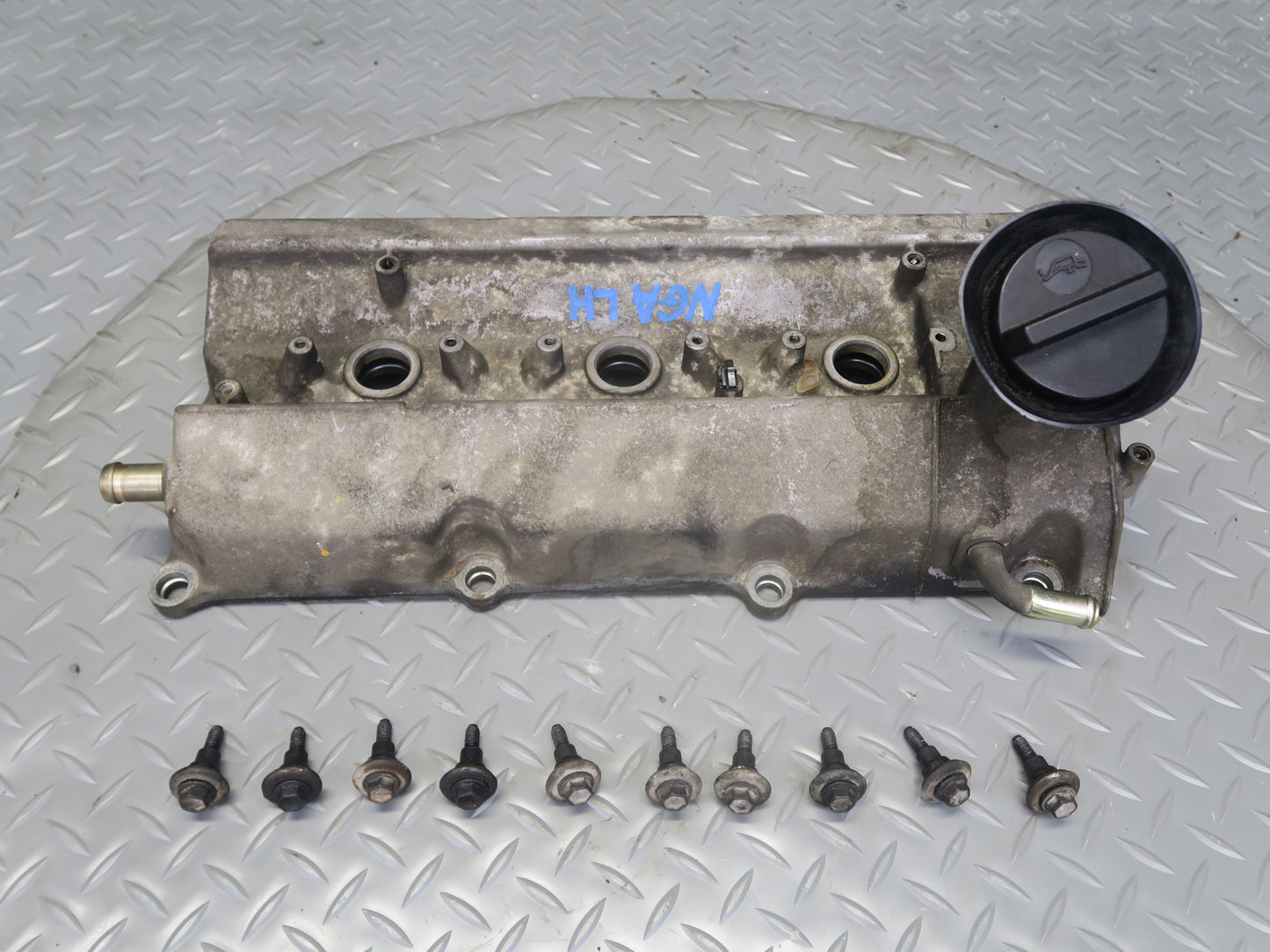 95-97 Nissan Gloria Y33 VQ30DET Turbo Engine Left Cylinder Head Valve Cover OEM