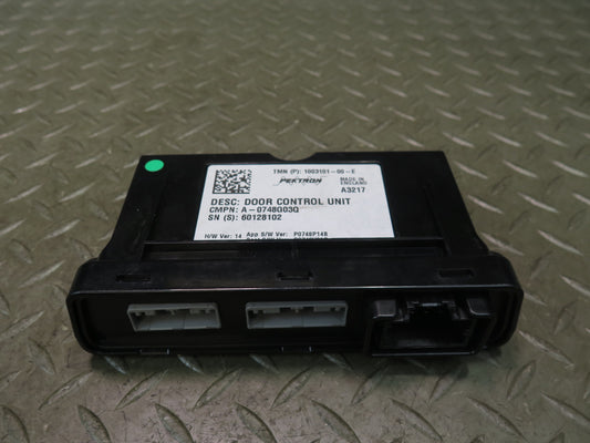 2016-2019 Tesla Model S 75D Front Left Driver Side Door Control Module Unit