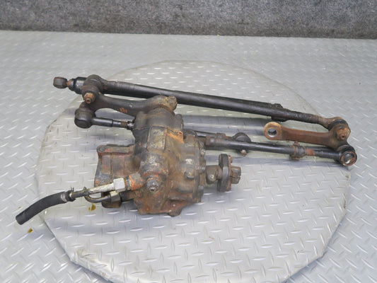 90-93 Mercedes W124 300E Power Steering Gearbox w Steering Linkage Tie Rods OEM