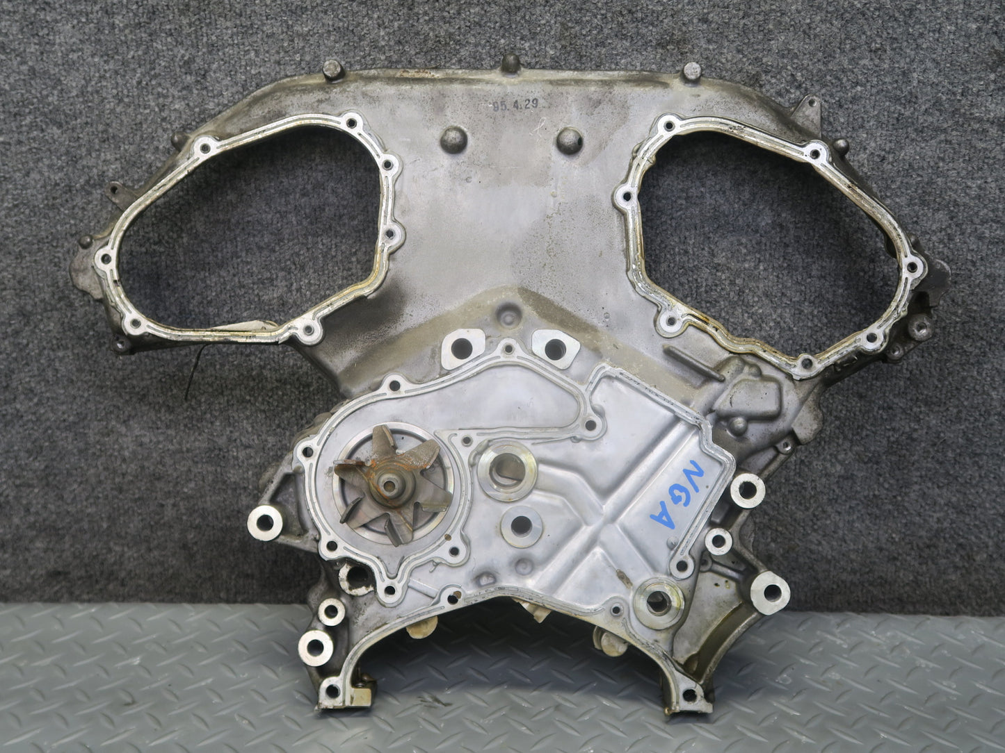 95-97 Nissan Gloria HY33 VQ30DET Turbo Front Inner Engine Timing Belt Cover OEM