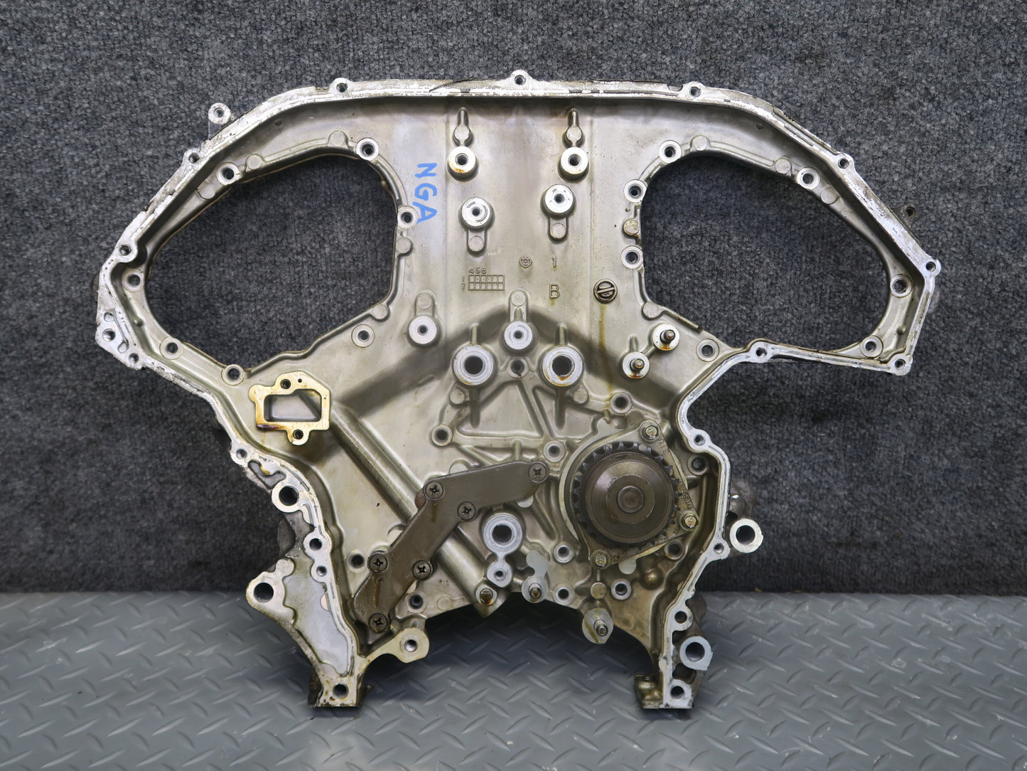95-97 Nissan Gloria HY33 VQ30DET Turbo Front Inner Engine Timing Belt Cover OEM