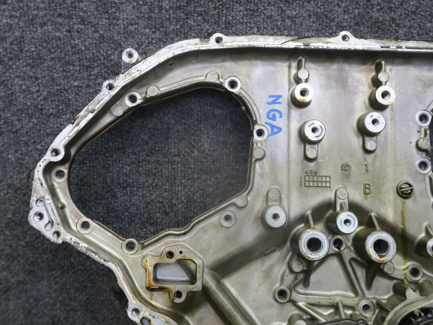 95-97 Nissan Gloria HY33 VQ30DET Turbo Front Inner Engine Timing Belt Cover OEM