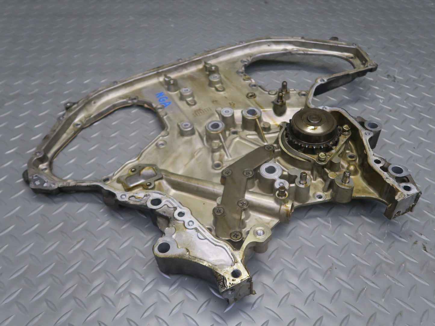 95-97 Nissan Gloria HY33 VQ30DET Turbo Front Inner Engine Timing Belt Cover OEM